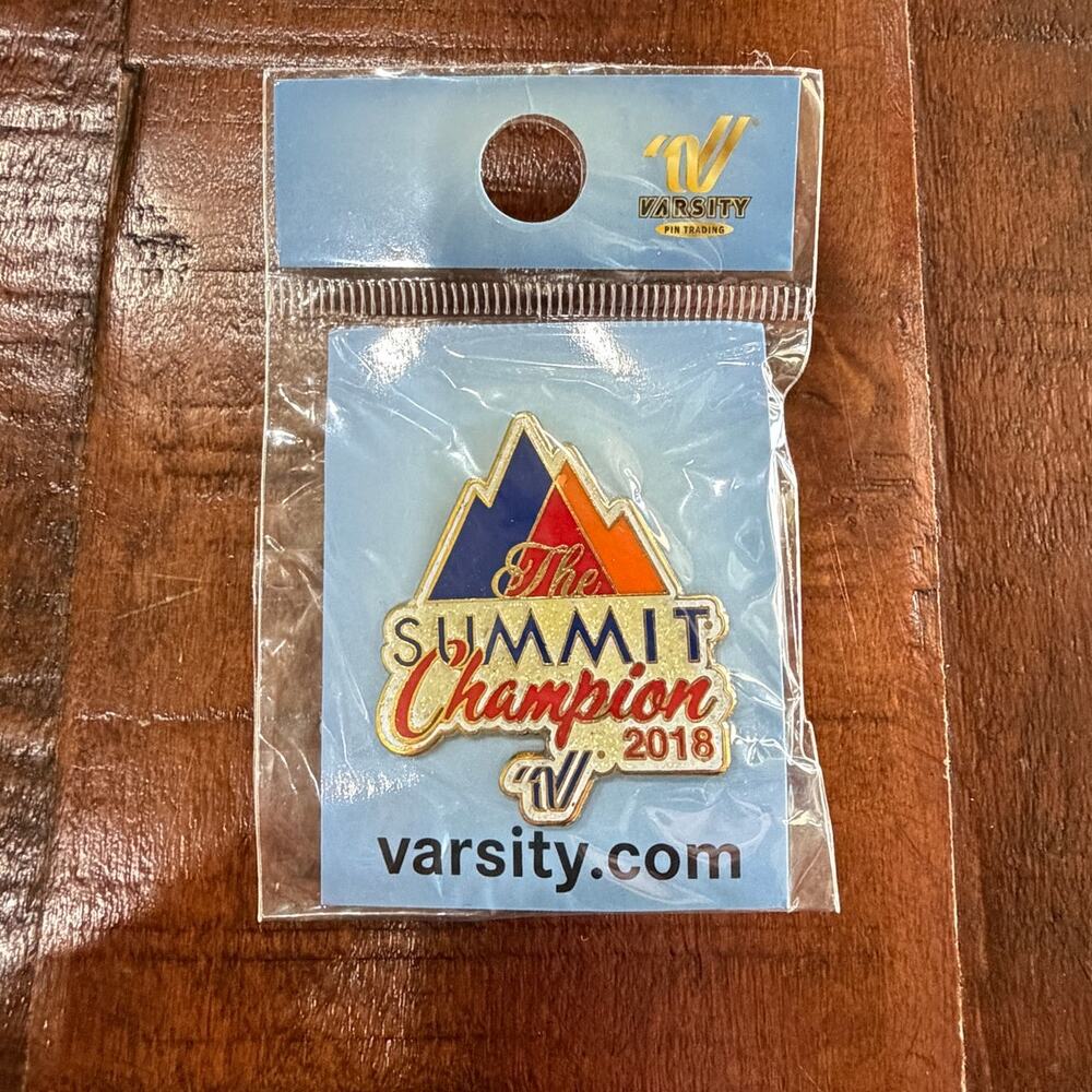 Summit Champion 2018 Pin - All Star Cheer - Varsity